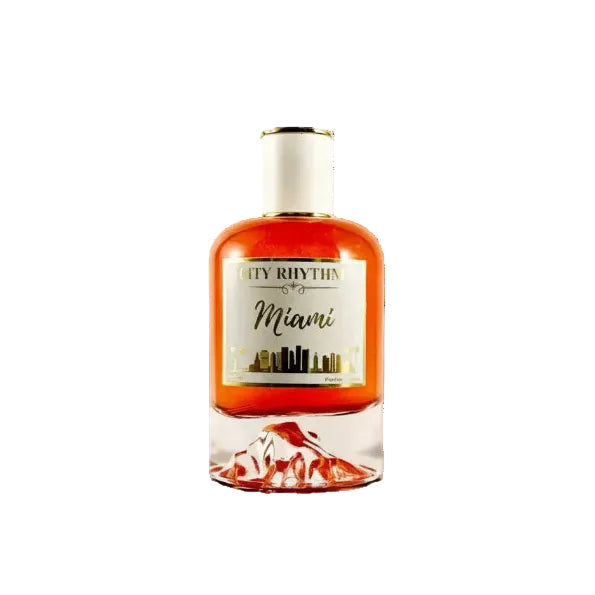 City Rhythm Miami fragrance decant sample 1ml – coconut, rum, saffron, ambergris