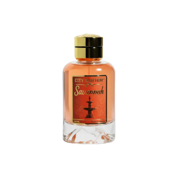 City Rhythm Savannah luxury fragrance decant sample 1ml – peach, jasmine, grapefruit